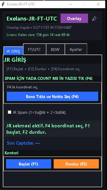 JR Etkinlik Modülü